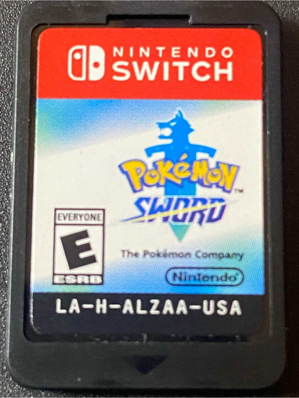Nintendo Pokémon Sword Game Card
